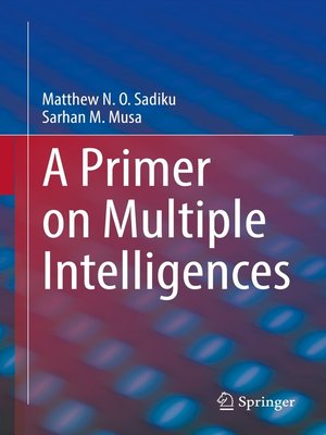 cover image of A Primer on Multiple Intelligences